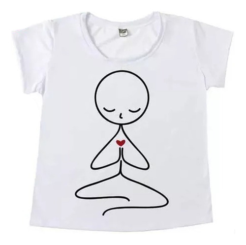 Camiseta Feminina Blusa Feminina Roupas Lindas Yoga