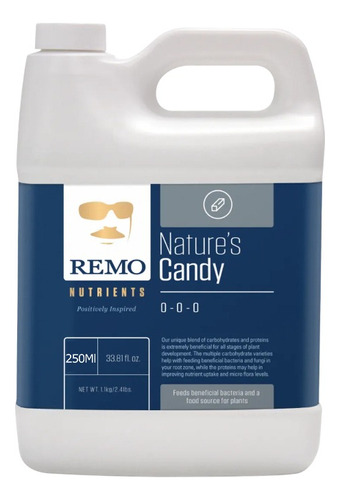 Fertilizante Remo Nutrients Nutri Candy 250ml (0-0-0)