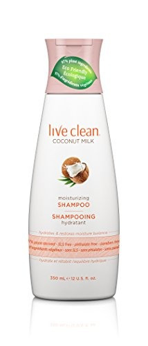 Champú Humectante Live Clean Coconut Milk, 12 Oz