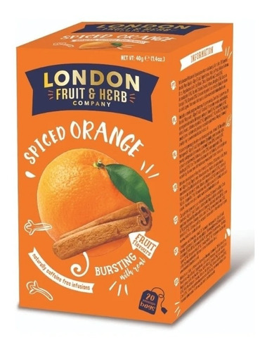 Te De Naranja Con Especies London Fruit & Herb 20 Tés 