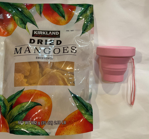 Mangos Secos Endulzados 2 18 Kg Con Tazas Plegables