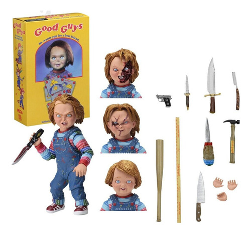 Chucky Good Guys Child's Play Figura Juguete Modelo Regalo