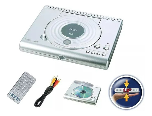 Reproductor Dvd Coby Dvd 207  Portatil Con Falla 