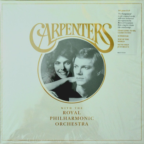 Carpenters The Royal Philharmonic Orchestra Vinilo Nuevo 2lp