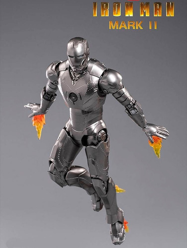 Zhongdongtoy Zd Toys Boneco Iron Man Mark 2 Homem De Ferro Mark 2 Marvel