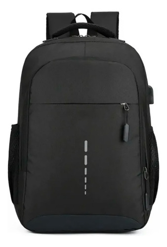 Mochila Impermeable Ergonómica Usb Cable Porta Notebook 