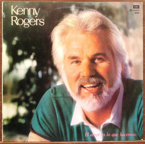 Kenny Rogers - El Amor Es Lo Que Hacemos - Lp  Año 1985