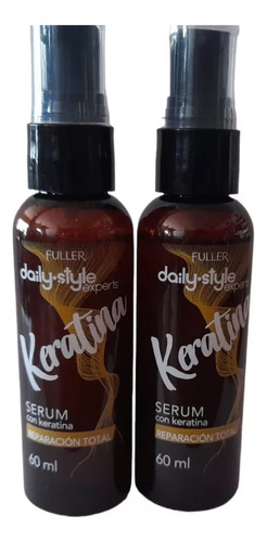 Keratina En Serum Para Cabello Reparación Total Fuller Pack