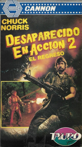 Desaparecido En Accion 2 Vhs Chuck Norris