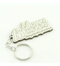 Comprar 75 Chaveiros Personalizados Branco Meus 15 Anos
