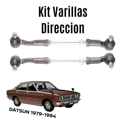 Kit Terminales Direccion Completas Datsun 1983