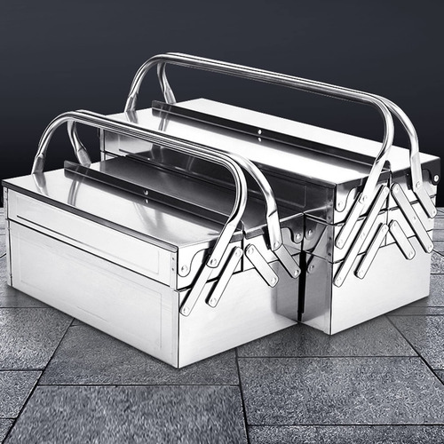Caja De Herramientas Metal Resistente 3 Capas Easyclean 350