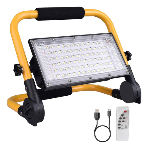 Luces Led Solares Recargables Control Remoto, Soporte Portát