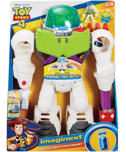 Buzz Lightyear Robot Imaginex Original Disney Pixar
