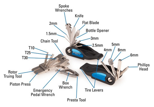 Increible Herramienta De Rescate Park Tool Mtb-7 Para Bici