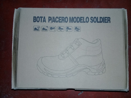 Botas Punta De Acero Seguridad Soldier Usadas (Usado)