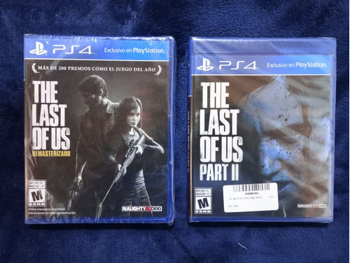 Juego Físico The Last Of Us 1 Y Parte 2 Nuevos Sellados Ps4