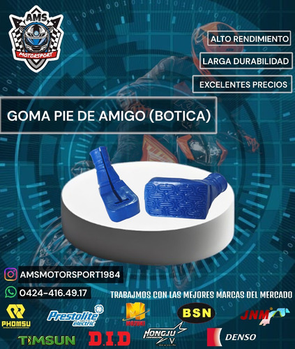 Goma Pie De Amigo (botica)