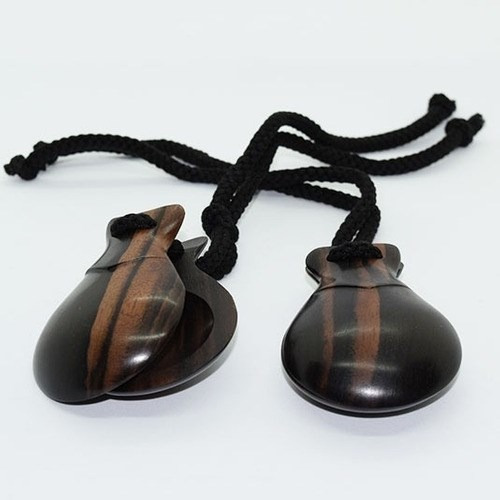 Castañuelas Chicas De Ebano 5 Cm De Ancho Talwar Ece1 