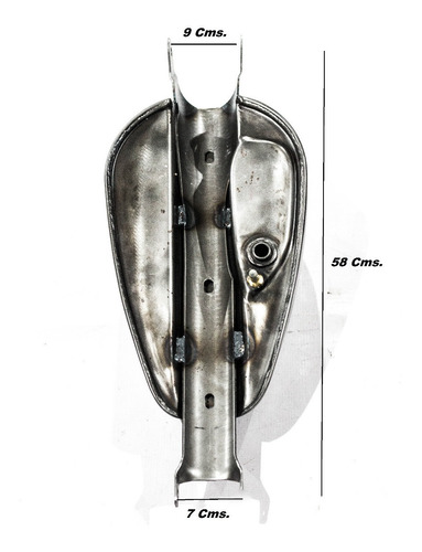 Tanque Peanut Tipo 48 Para Harley Davidson Carburada