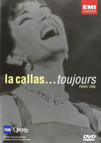 Imagem 1 de 5 de Dvd Maria Callas ¿ la Callas...toujours (paris 1958)
