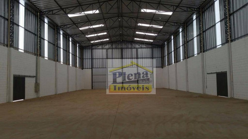 Barracão Comercial Para Locação, Vila Yolanda Costa E Silva, Sumaré. - Ba0141