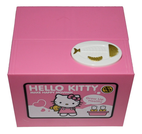 Alcancía Electrónica Hello Kitty Roba Monedas Regalo Niña 