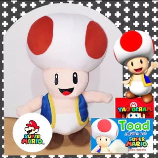 Peluche Toad Honguito Super Mario