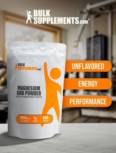 Bulksupplements.com Suplemento De Magnesio Bhb En Polvo