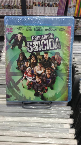 Imagen 1 de 3 de Escuadrón Suicida - Blu Ray Original - Nuevo - Sellado