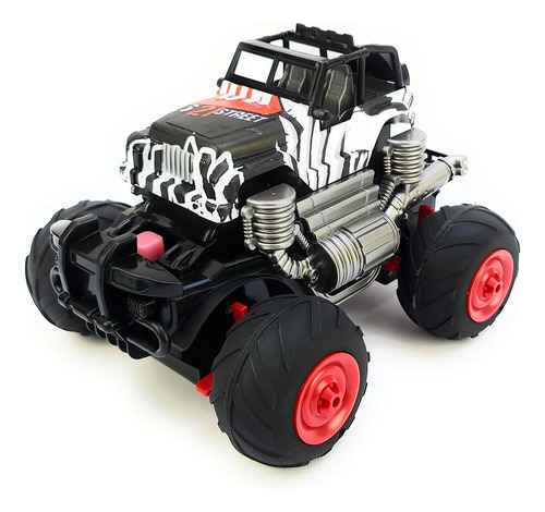 Auto A Control Remoto 4x4 Amphibious Diy Ruedas Inflables Color Blanco Rd52