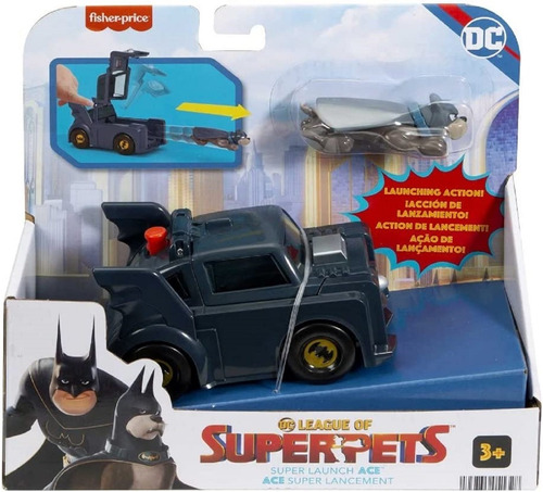 Liga De Super Mascotas Dc Comic Vehiculo Super Launch Ace