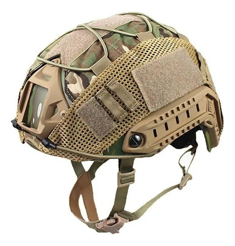 Funda Cobertor Cubre Casco Táctico Militar Airsoft Paintball