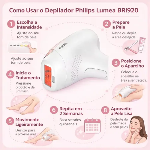 Philips Lumea Série Lpl 9000-9900 Com 450000 | Parcelamento sem juros