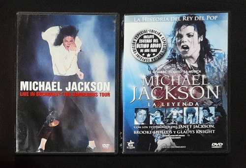 Dvd Michael Jackson Story 2009 Y The Dangerous Tour 1992