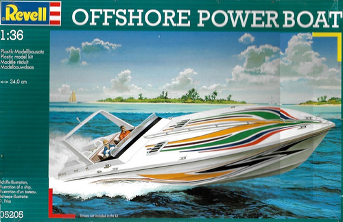 Lancha De Offshore - Escala 1:36 - Revell 5205 