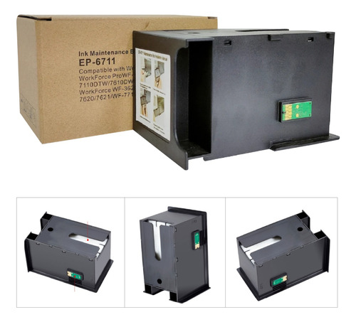 Caja De Mantenimiento 6711 Con Chip | Epson Impresoras