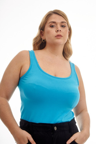 Musculosa Básica Talle Grande Plus Size