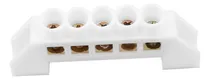 Comprar Conector Bloque Terminal Pluma Fila Agujero Puente Cobre