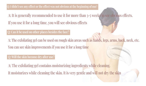 Gel Exfoliante Purificante, Gel Exfoliante Facial Y Corporal