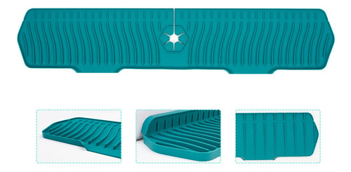 Alfombrilla De Silicona Para Grifo De Fregadero, Protector