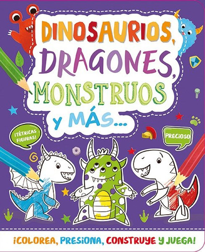 Dinosaurios Dragones Monstruos Y Mas, De Hannah Campling. Editorial Estudio Didactico En Español