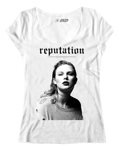 Remera Mujer Taylor Swift Reputation 03 Dtg Premium