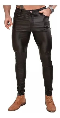 Pantalon Cuero Hombre