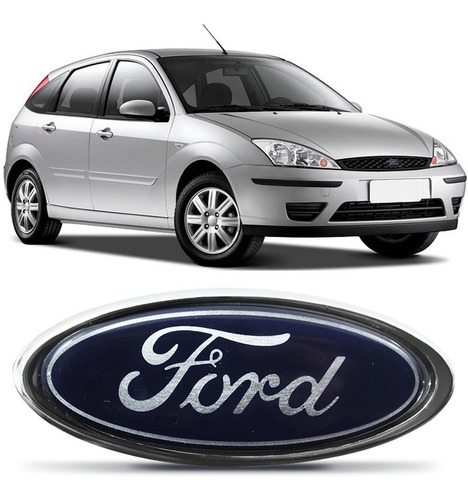 Emblema Ford Grade Focus 2000 2001 02 03 04 05 06 2007 2008