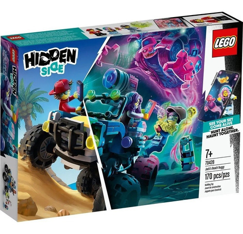 Lego Hidden Side 170 Peças O Buggy De Praia De Jack - 70428