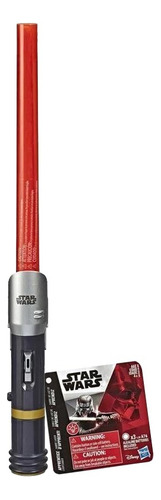 Sable De Luz De Aprendiz Kylo Ren 67cm Rojo Hasbro