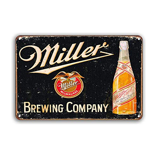 Señales - Miller Brewing Beer Brewing Company - Letreros De 