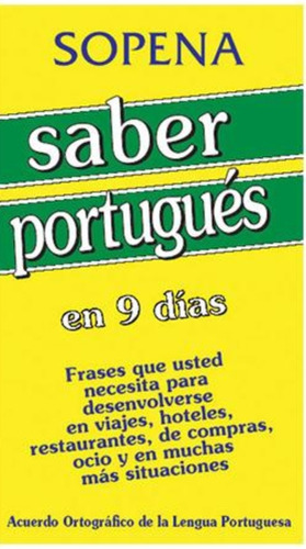 Saber Portugues En 9 Dias