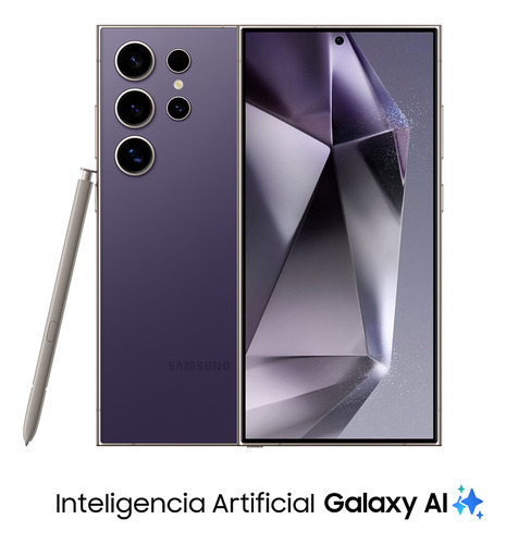 Samsung Galaxy S24 Ultra 5G Dual SIM 256 GB titanium violet 12 GB RAM